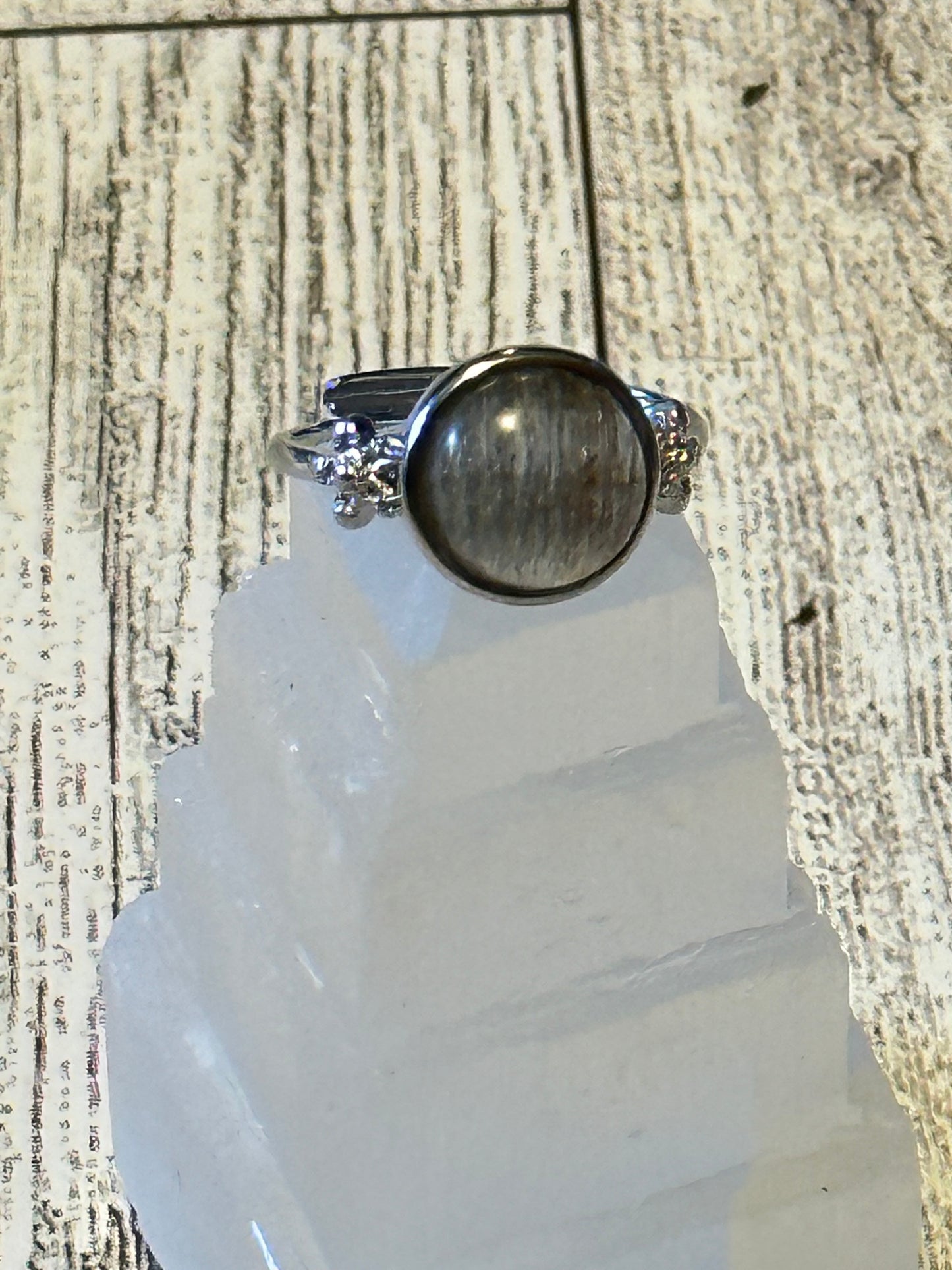 Rabbit Hair Quartz Ring