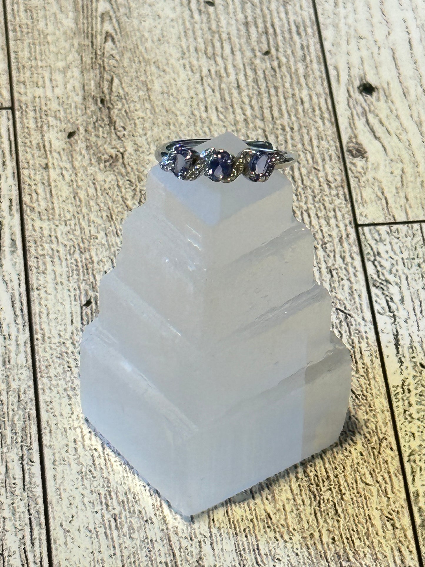Tanzanite Wave Ring