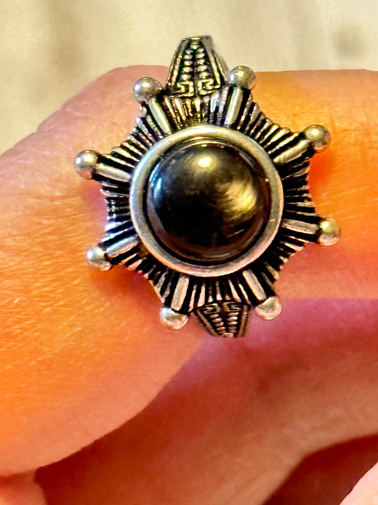 Hypersthene Cocktail Ring