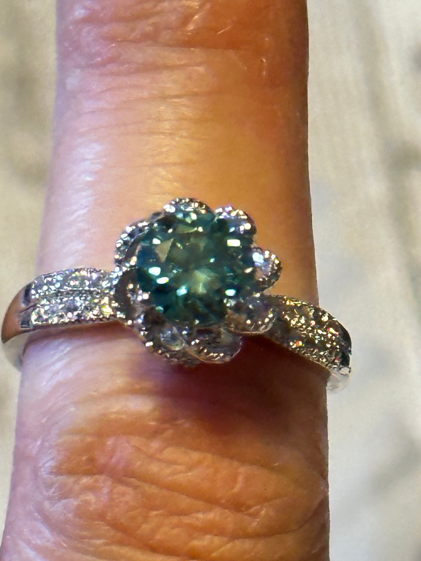 Blue Topaz Ring
