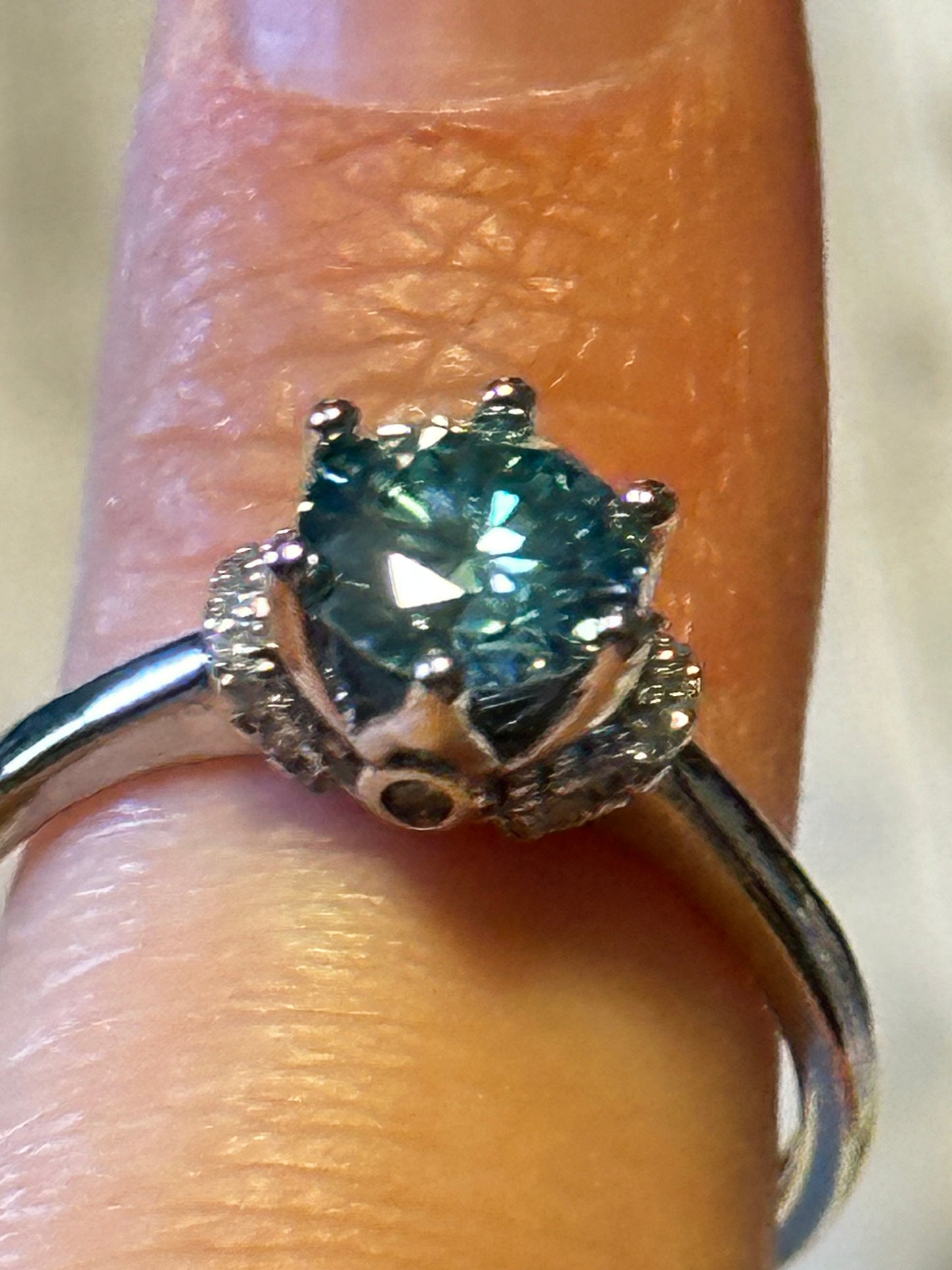 Blue Topaz Ring