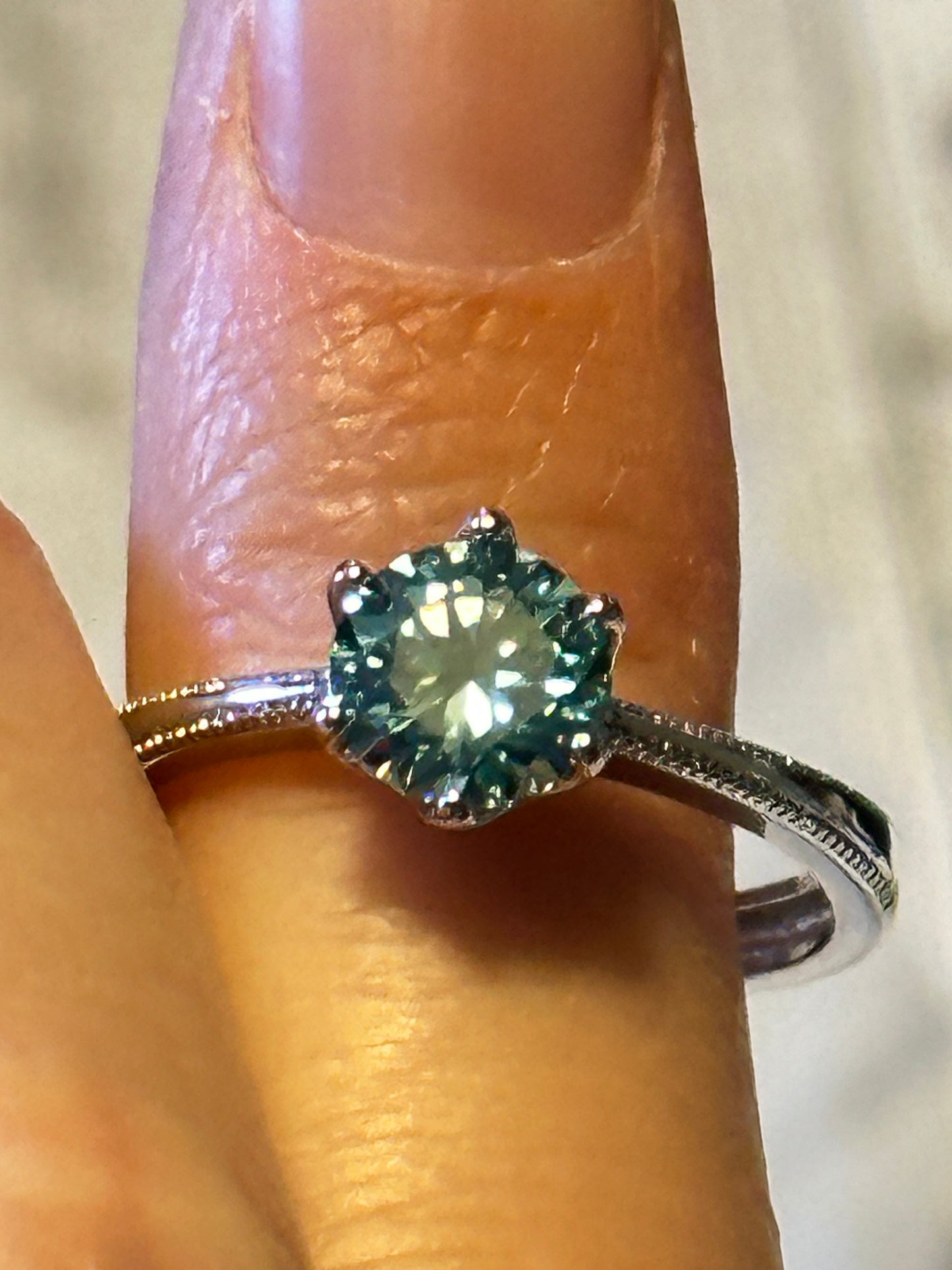 Blue Topaz Ring