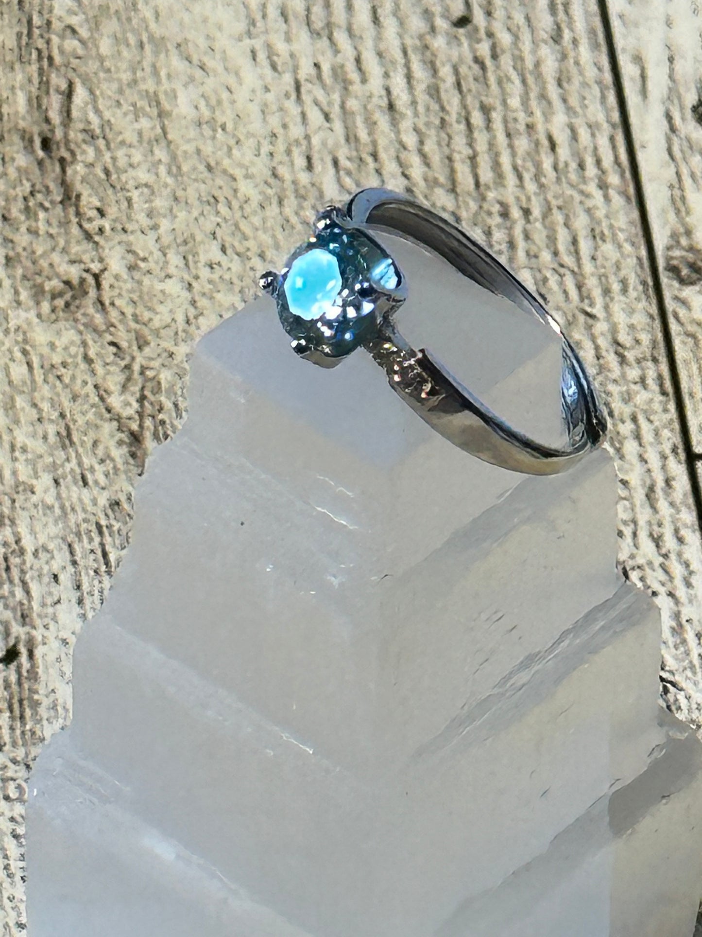 Blue Topaz Ring