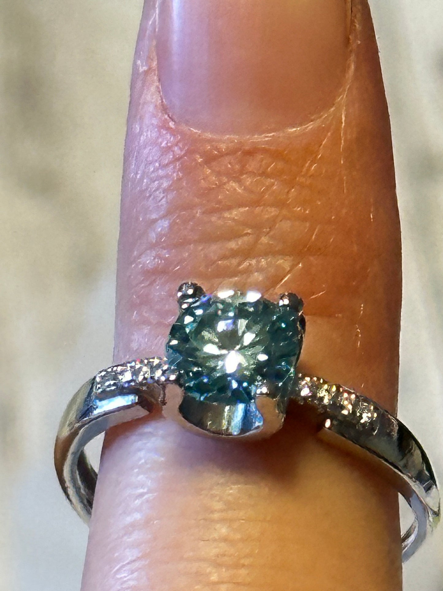 Blue Topaz Ring