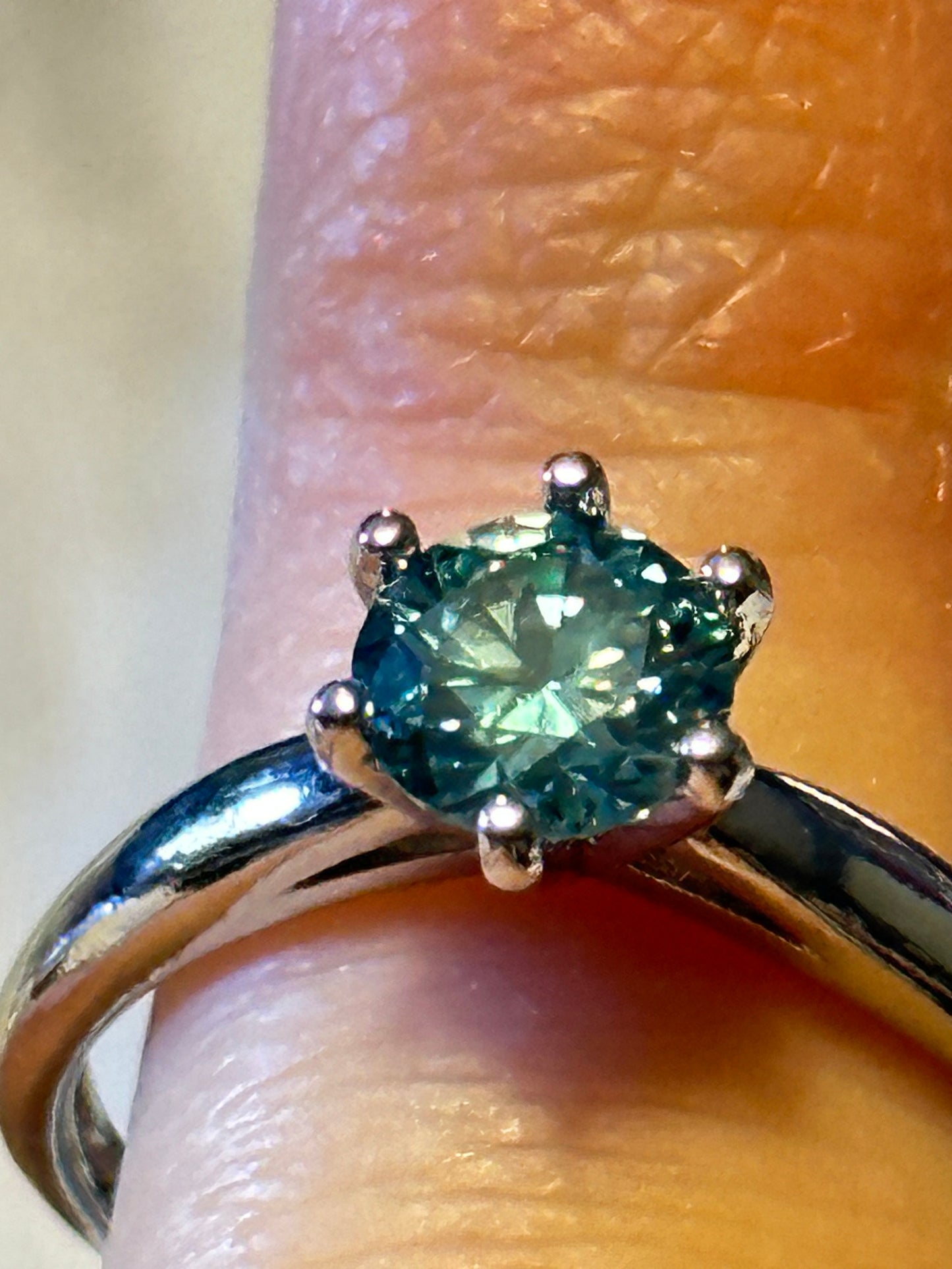 Blue Topaz Ring