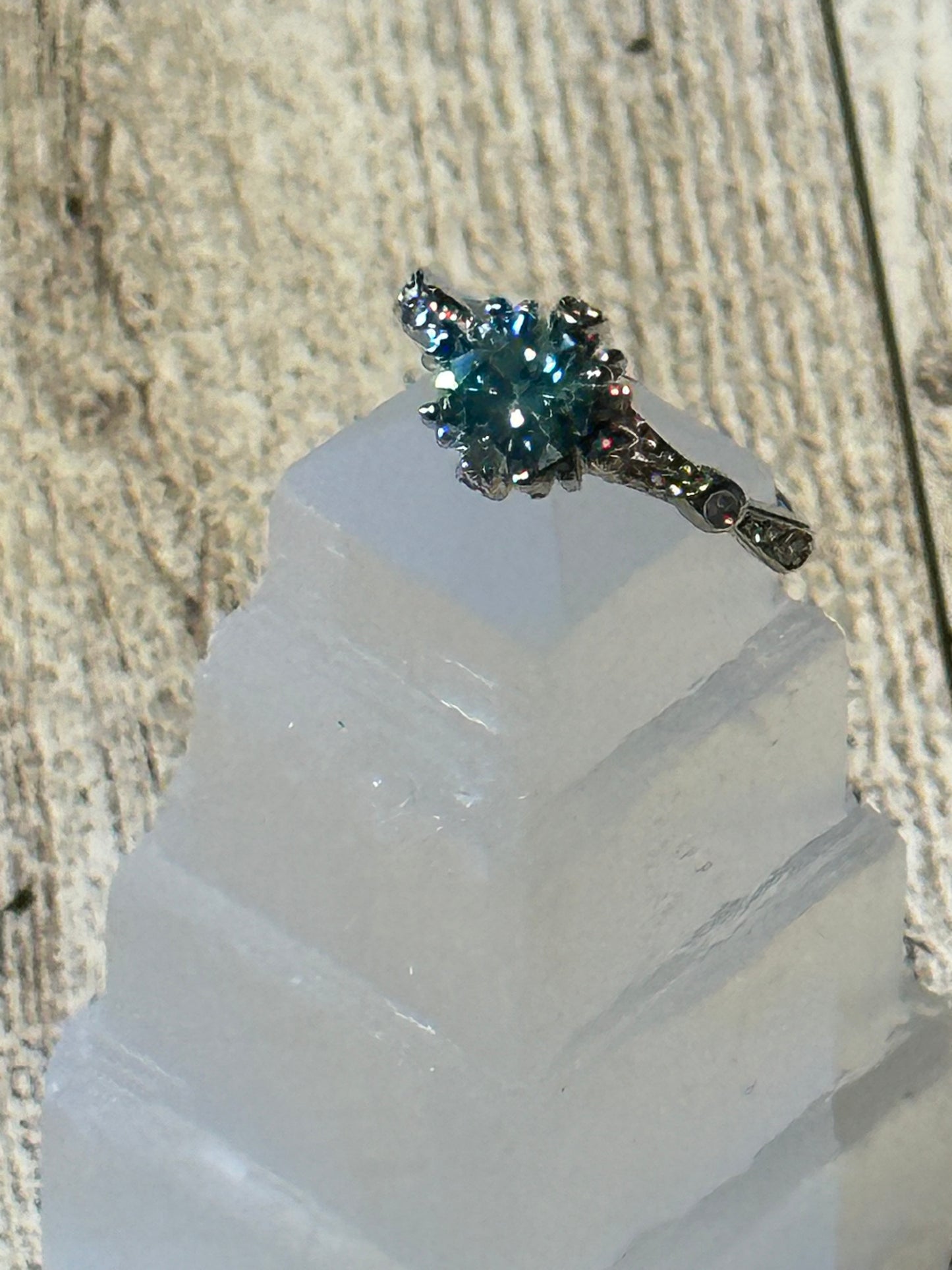 Blue Topaz Ring