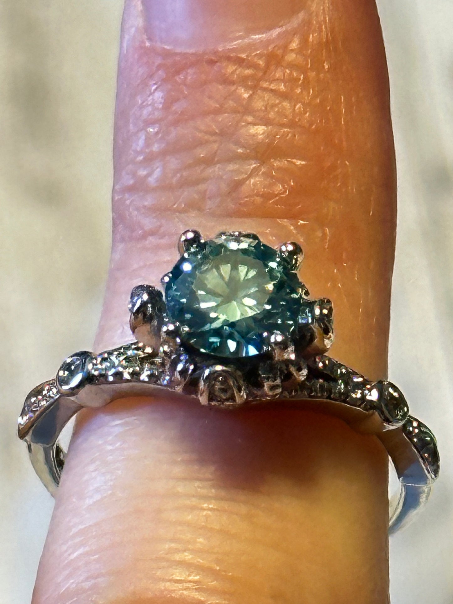 Blue Topaz Ring
