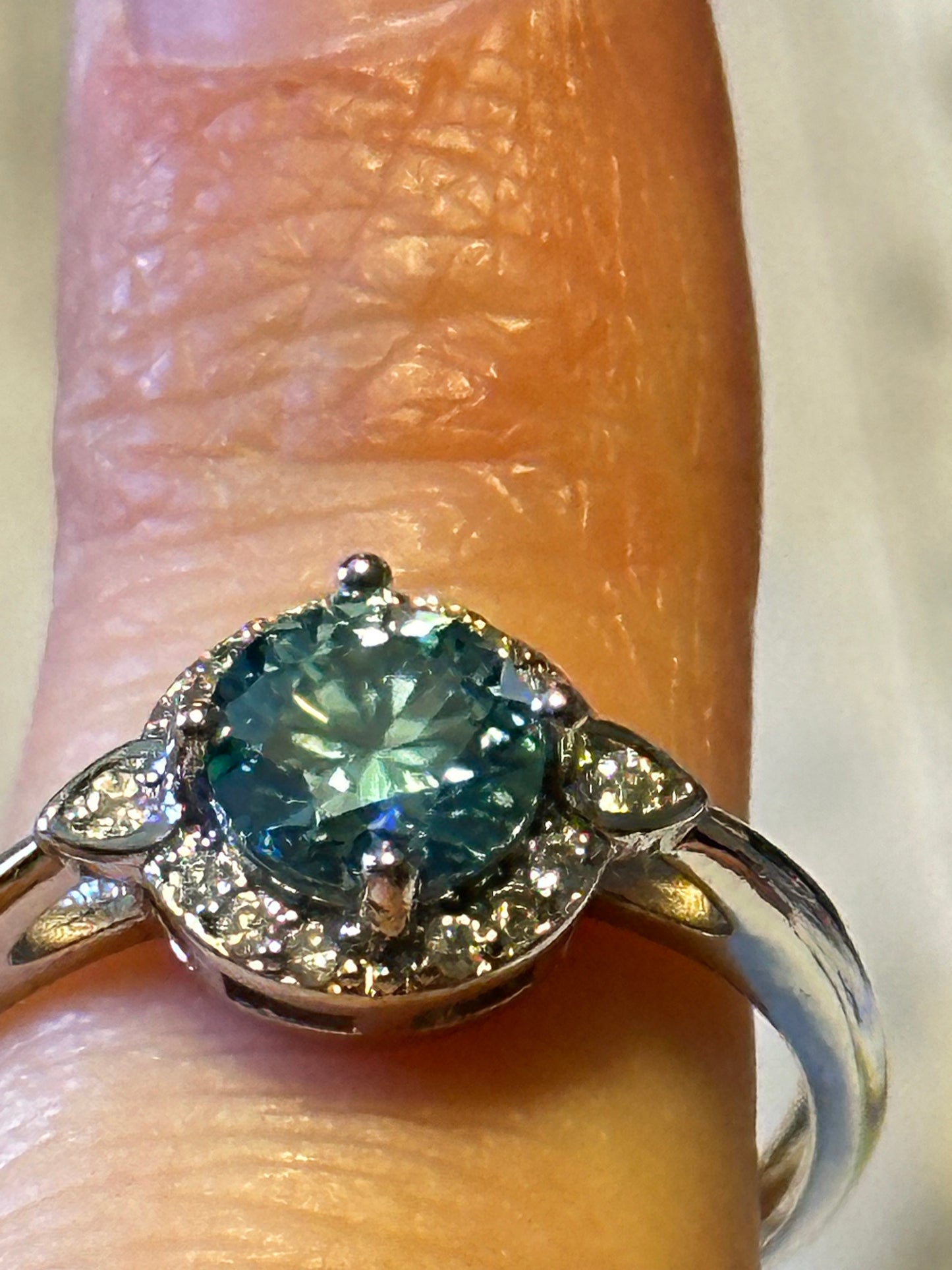 Blue Topaz Ring