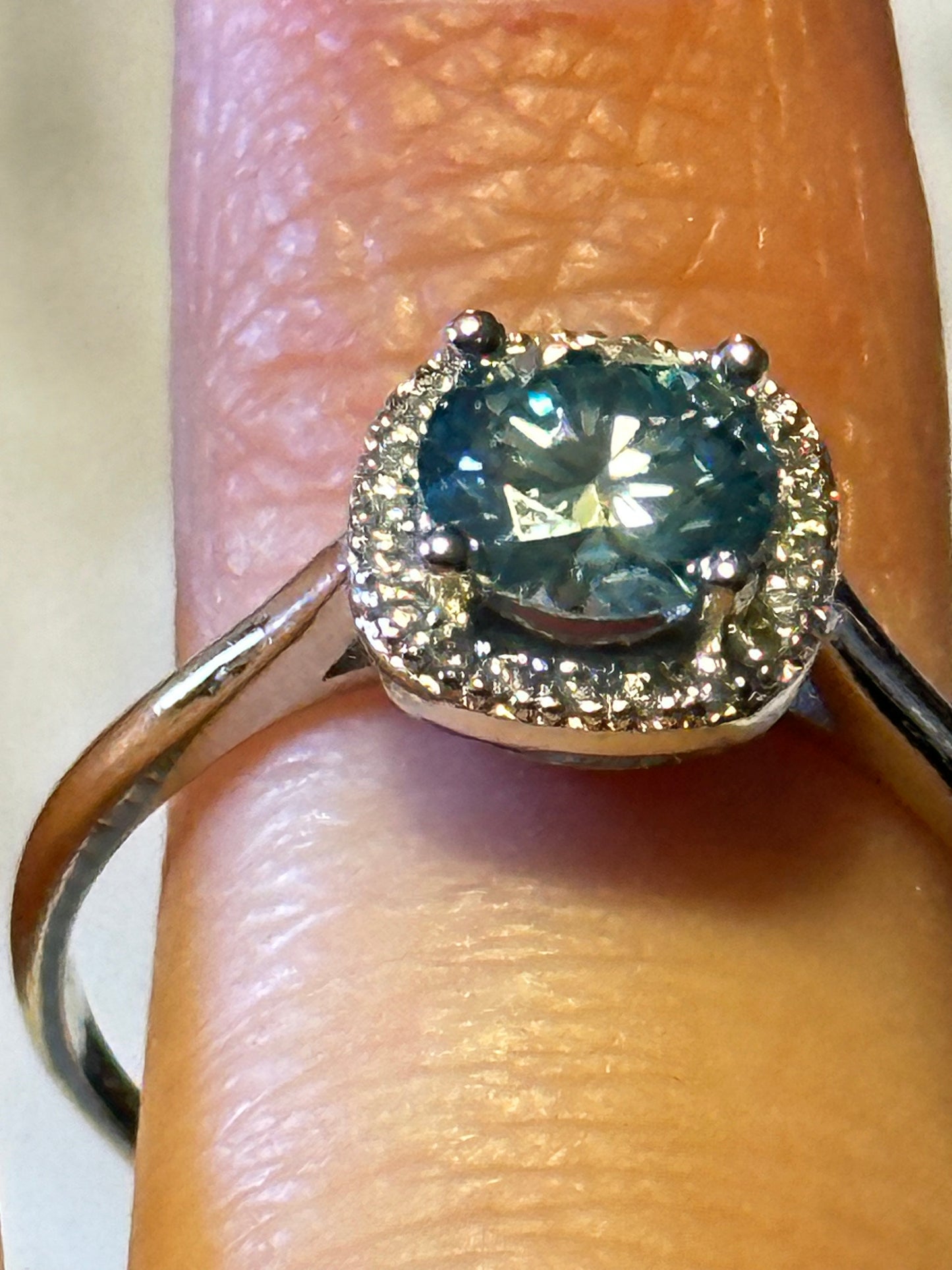 Blue Topaz Ring