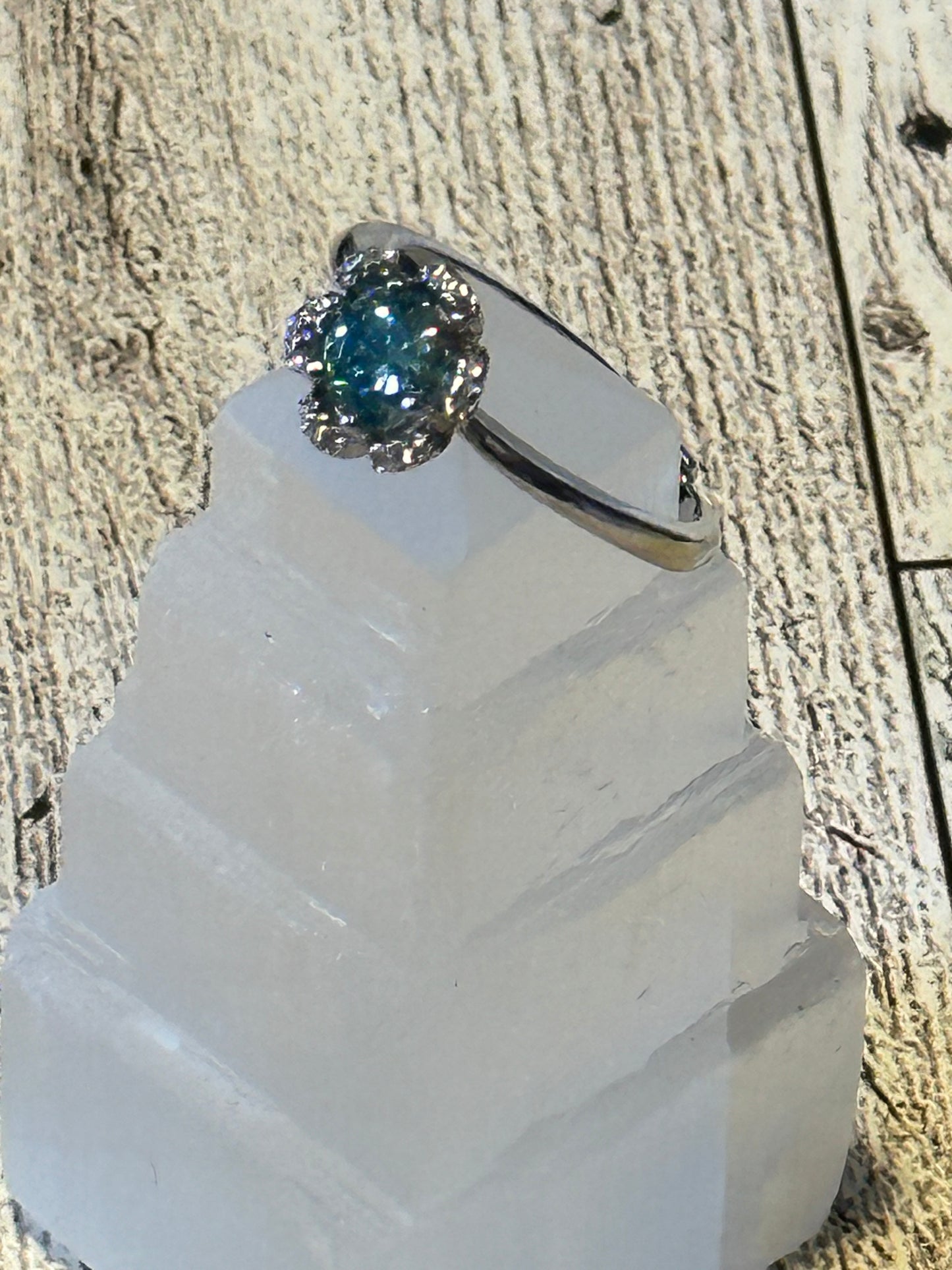 Blue Topaz Ring