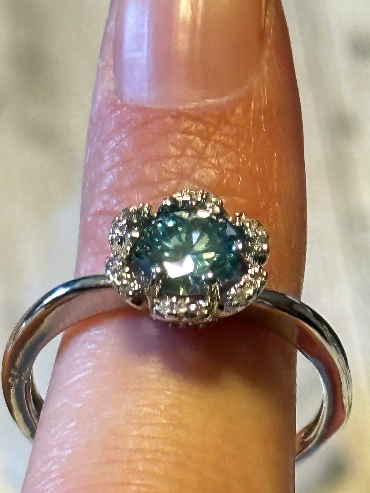 Blue Topaz Ring