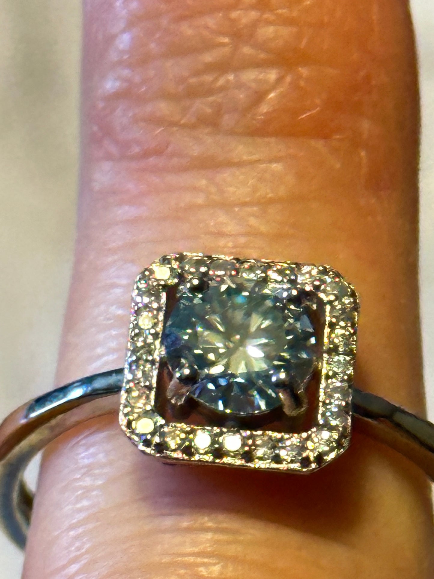 Blue Topaz Ring