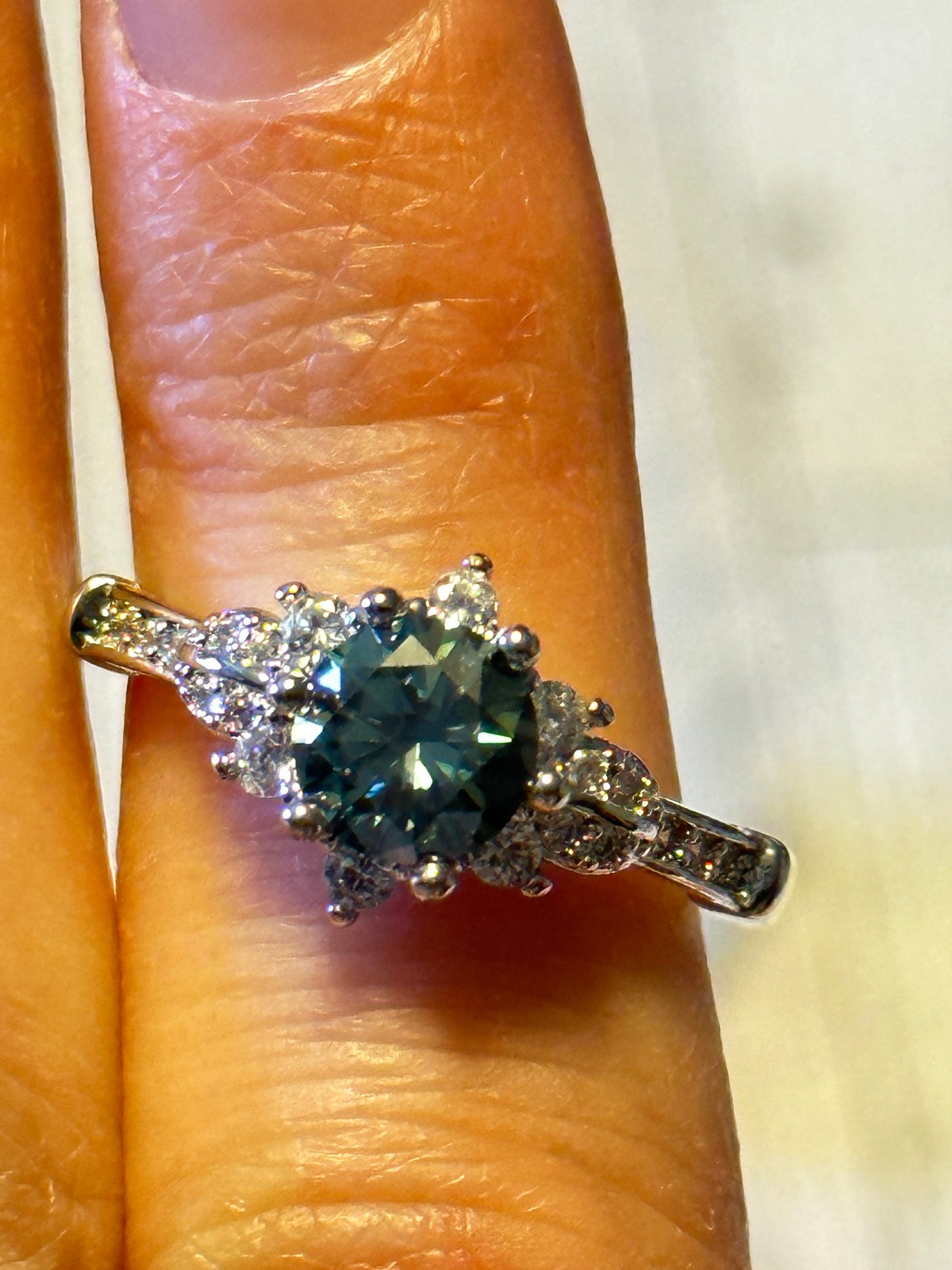 Blue Topaz Ring