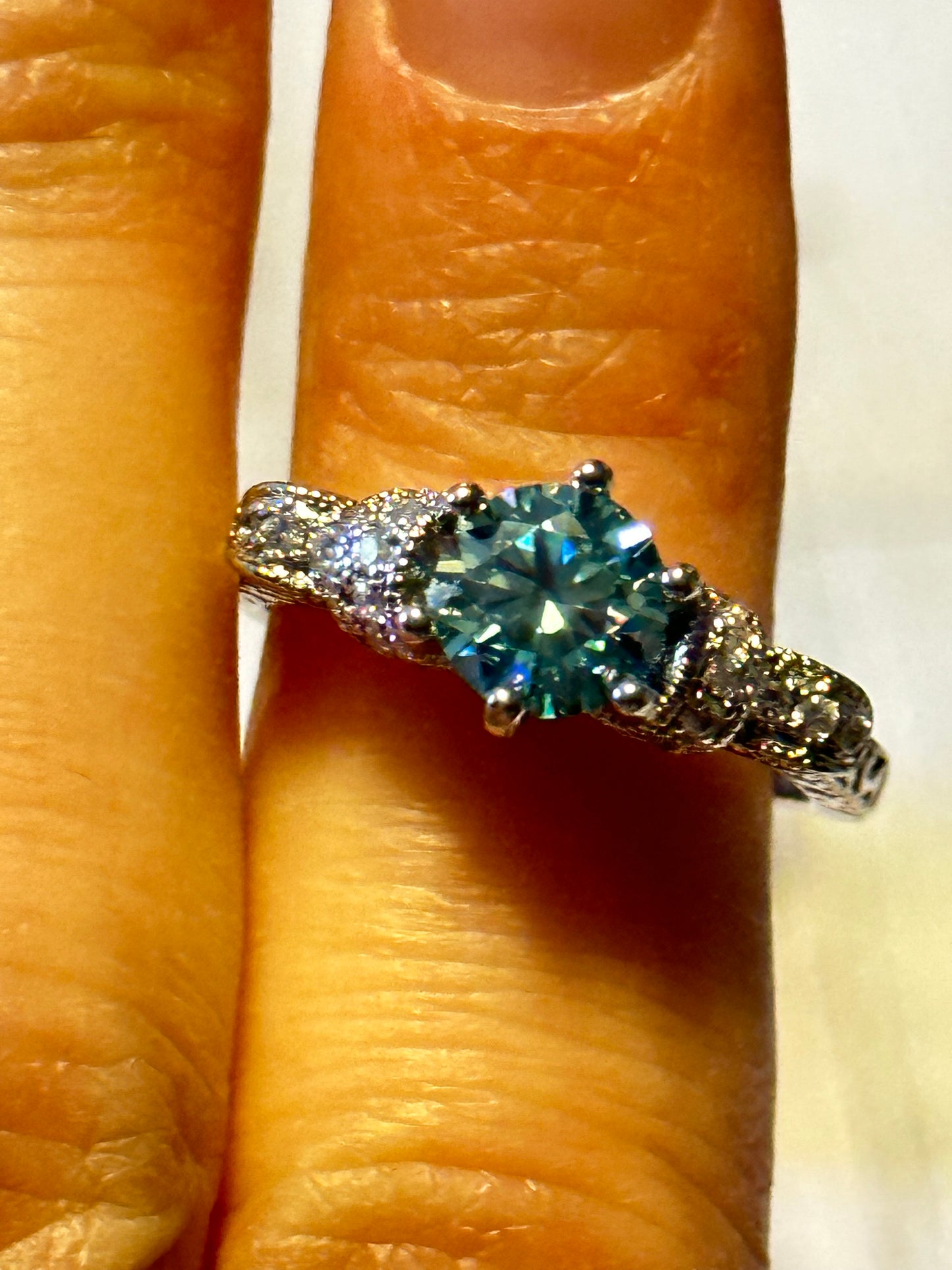Blue Topaz Ring