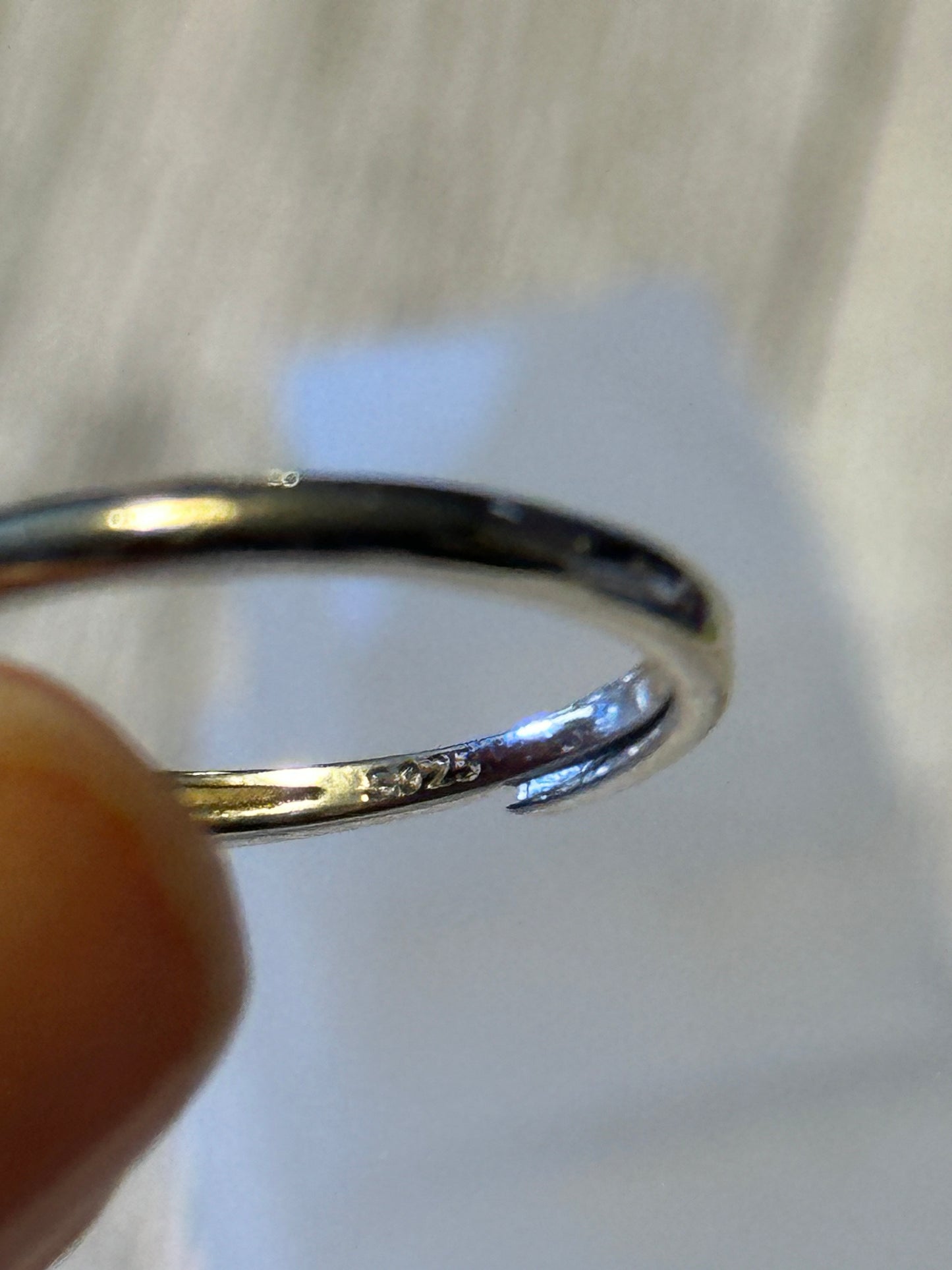 Oval Pietersite Ring (Silver)