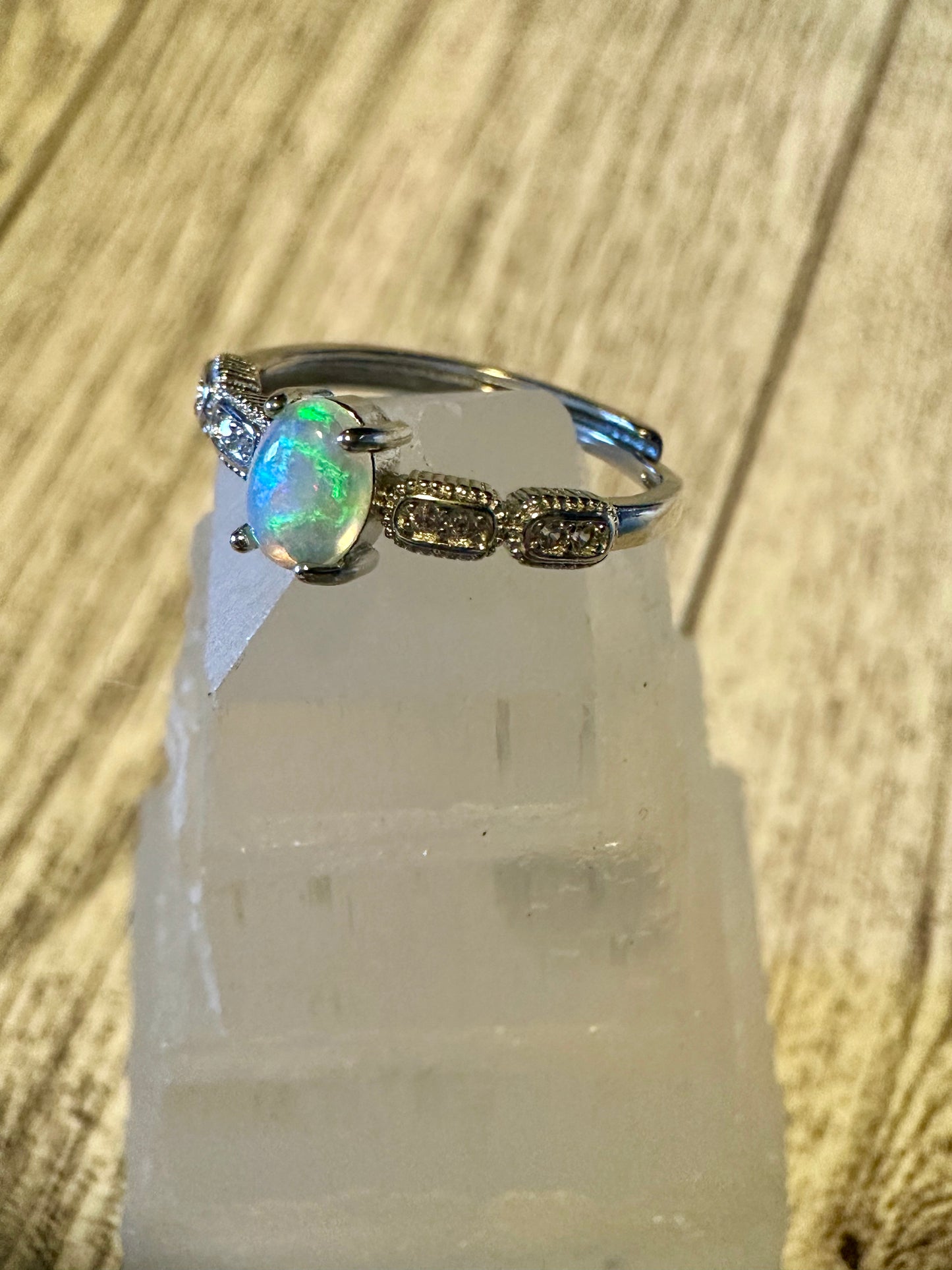 Opal Ring (Silver)