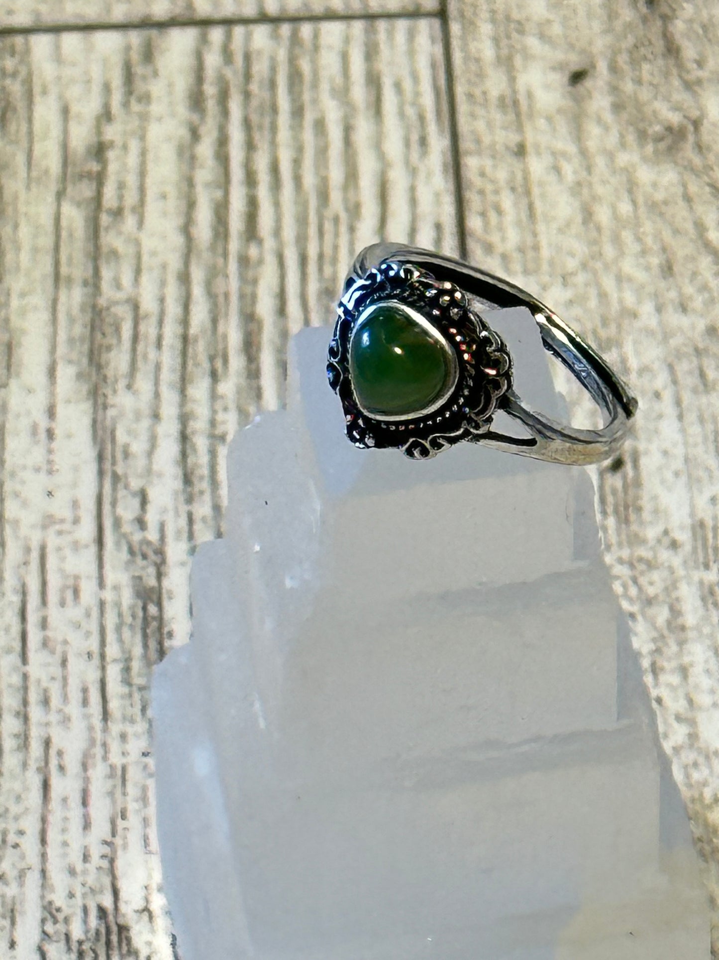 Heart Jade Ring