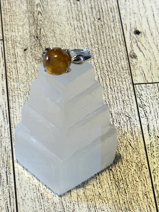 Golden Healer Fire Quartz Ring