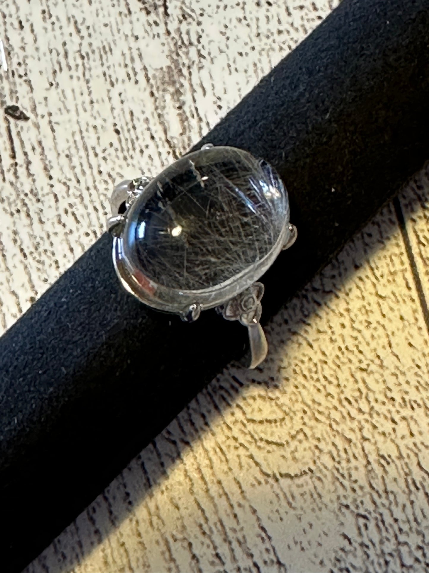 Silver Rutile Ring